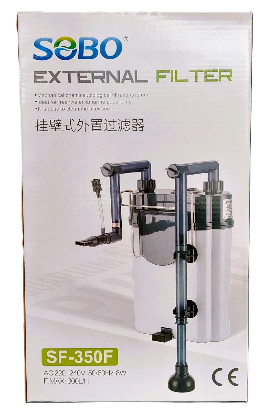 Sobo SF-350F Dış Filtre 300 Lth 5 W