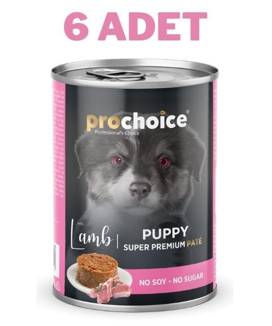 ProChoice Puppy Lamb Pate Yavru Köpek Konservesi 6x400 gr