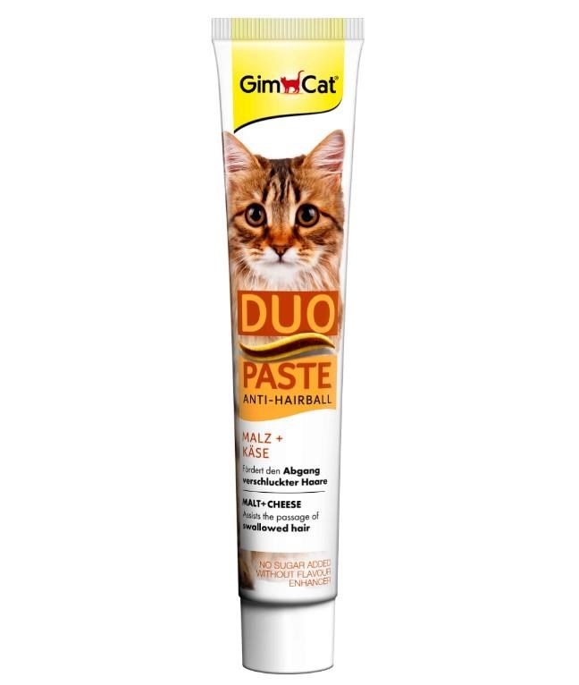 Gimcat Anti Hairball Duo Paste Malt Cheese 50 Gr