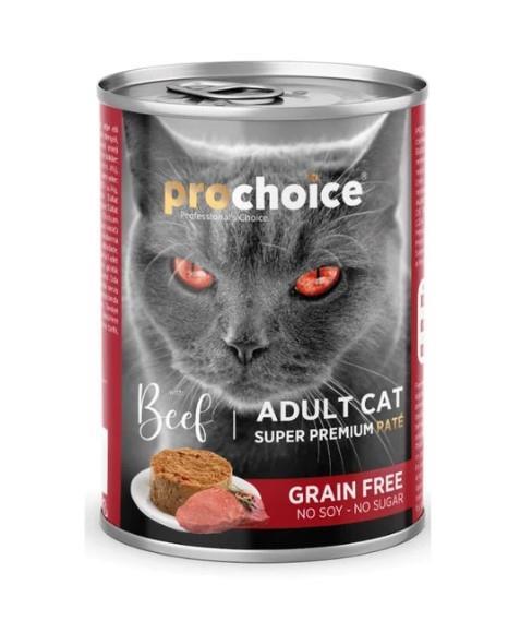 ProChoice Adult Cat Beef Pate Kedi Konservesi 400 gr