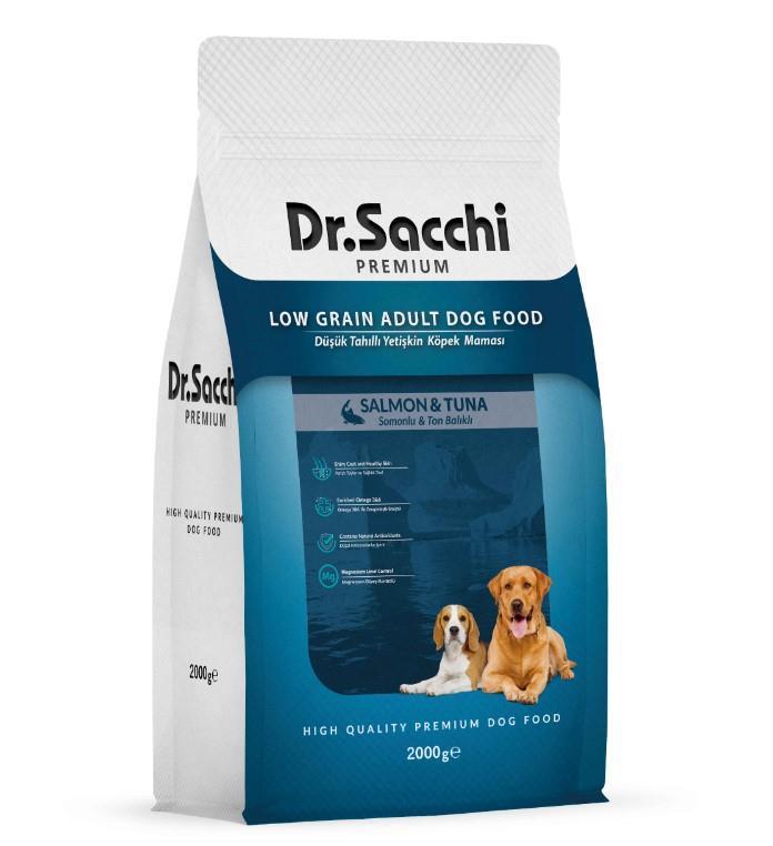 Dr.Sacchi Yetişkin Somonlu Köpek Maması 2 Kg