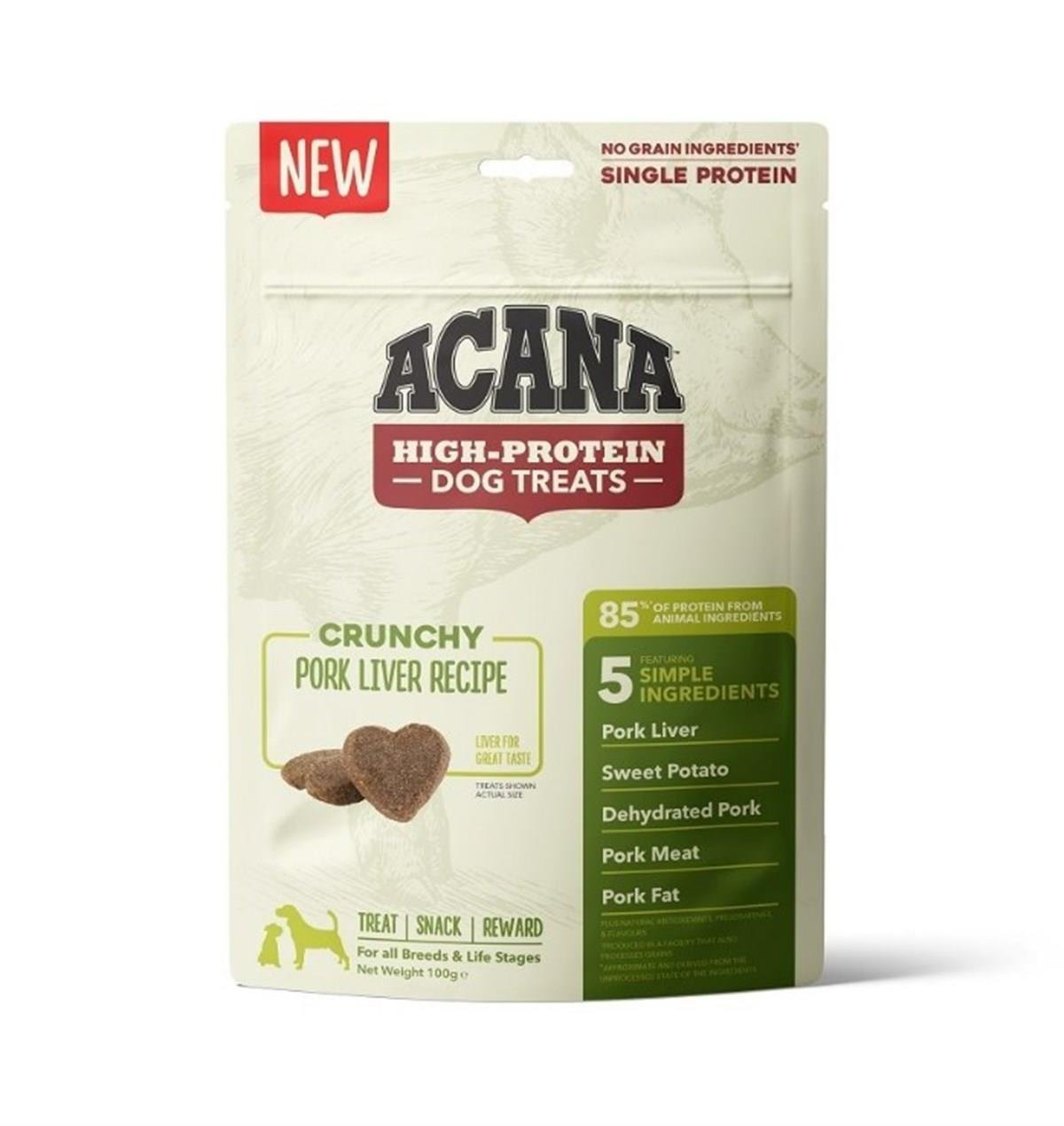 Acana Crunchy Pork Köpek Ödülü 100 Gr