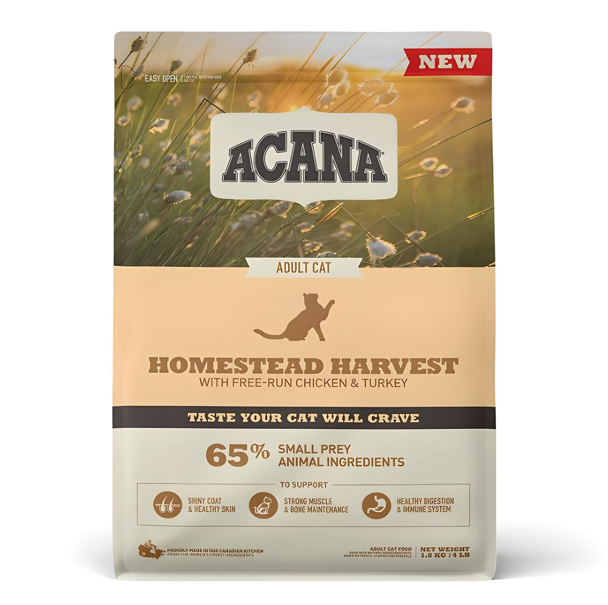 Acana Homestead Harvest Yetişkin Kedi Maması 1,8 Kg