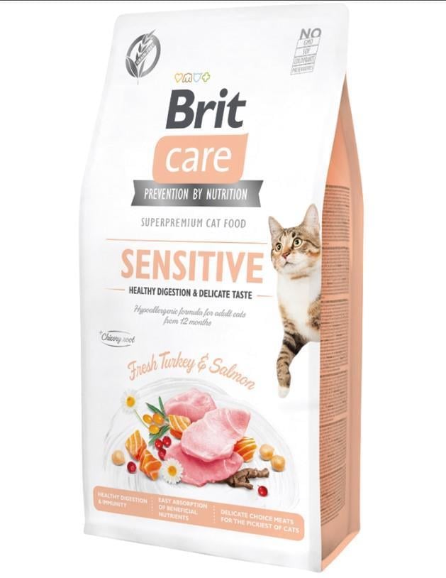 Brit Care Sensitive Hypo-Allergenic Tahılsız Yetişkin Kedi Maması 7kg