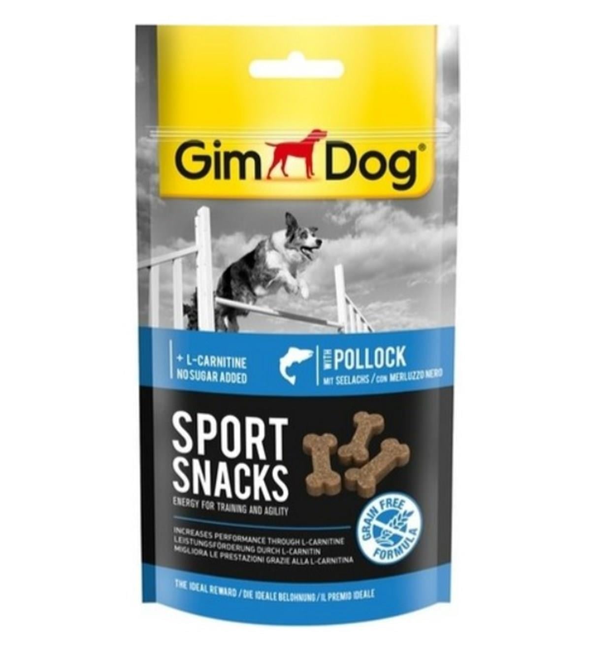 Gimdog Sportsnack Coalfish Kömür Balıklı Köpek Ödül Tableti 60 Gr