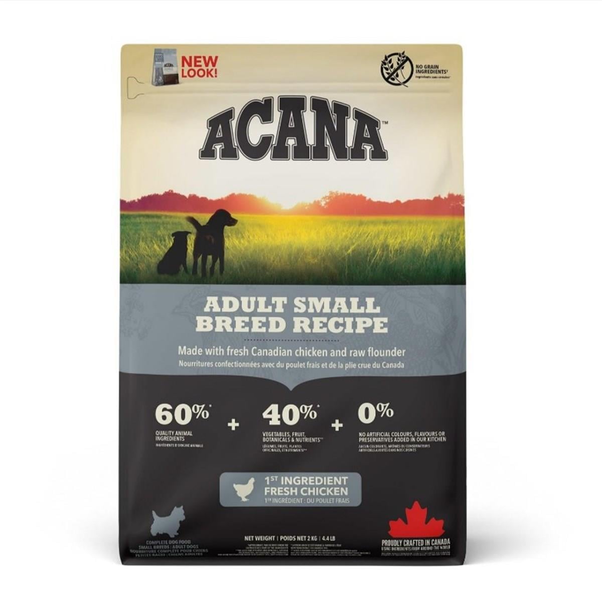 Acana Heritage Adult Small Breed Köpek Maması 6 Kg