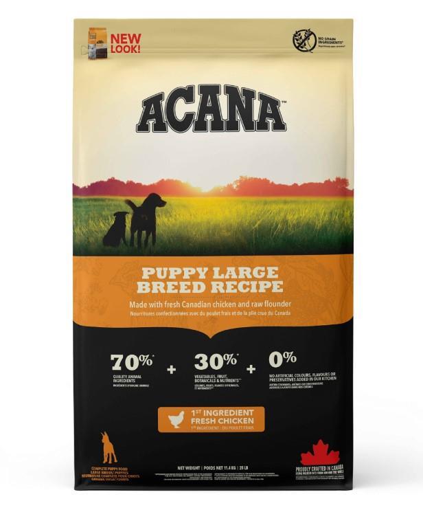 Acana Large Breed Büyük Irk Tavuklu Yavru Köpek Maması 11,4 Kg