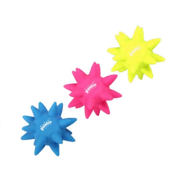 Pawise Vinly Dikenli Top Köpek Oyuncağı 15cm