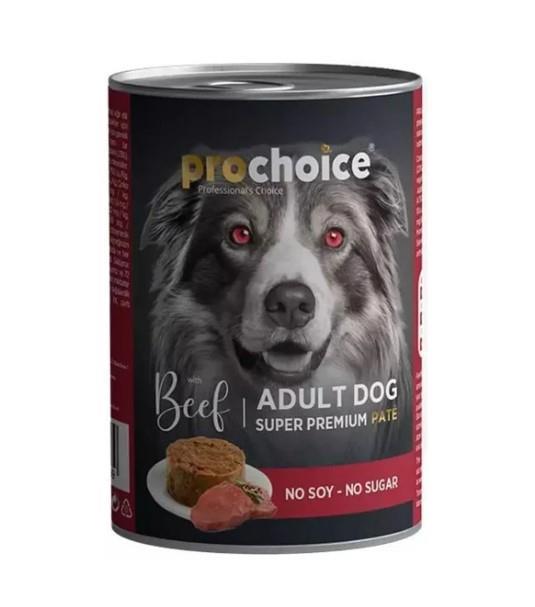 ProChoice Adult Dog Beef Pate Köpek Konservesi 400 gr