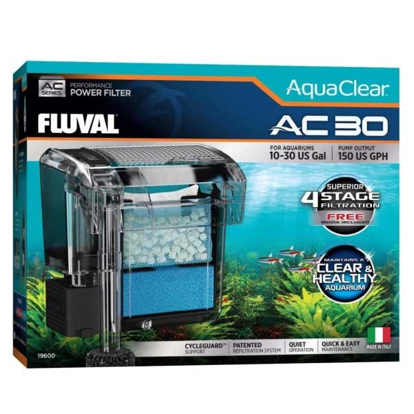 Fluval AC30 Askı Filtre 38-114 Lh (Yeni Model)