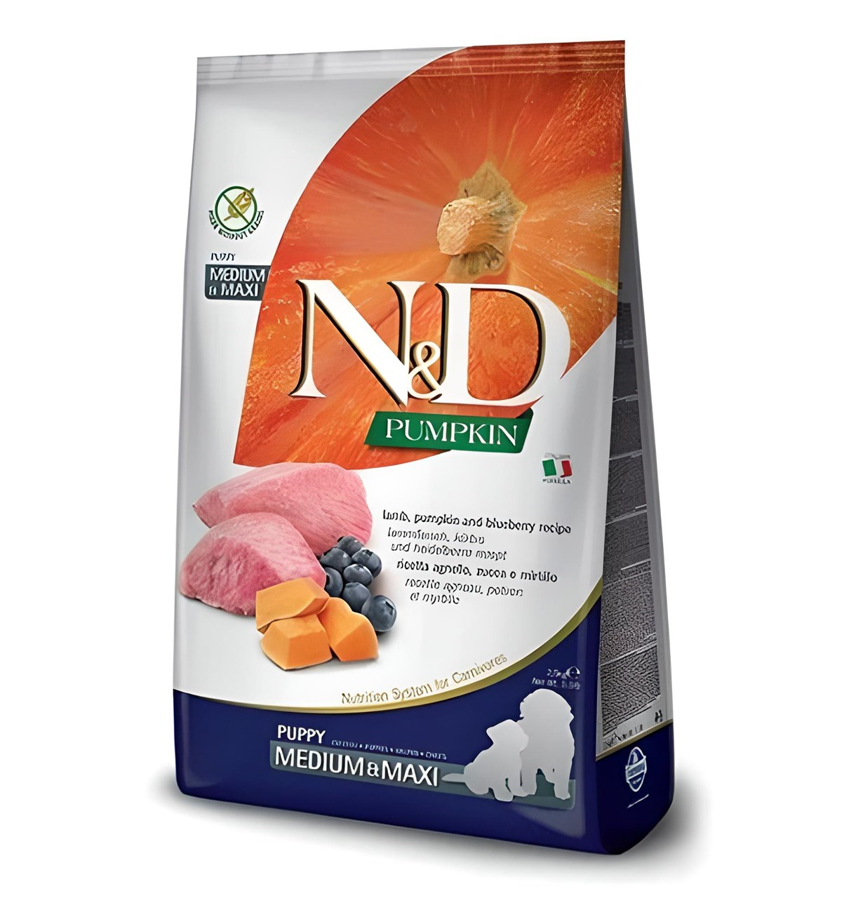 N&D Pumpkin Kuzu&Yaban Mersini Orta Büyük Irk Yavru Köpek 2,5 Kg