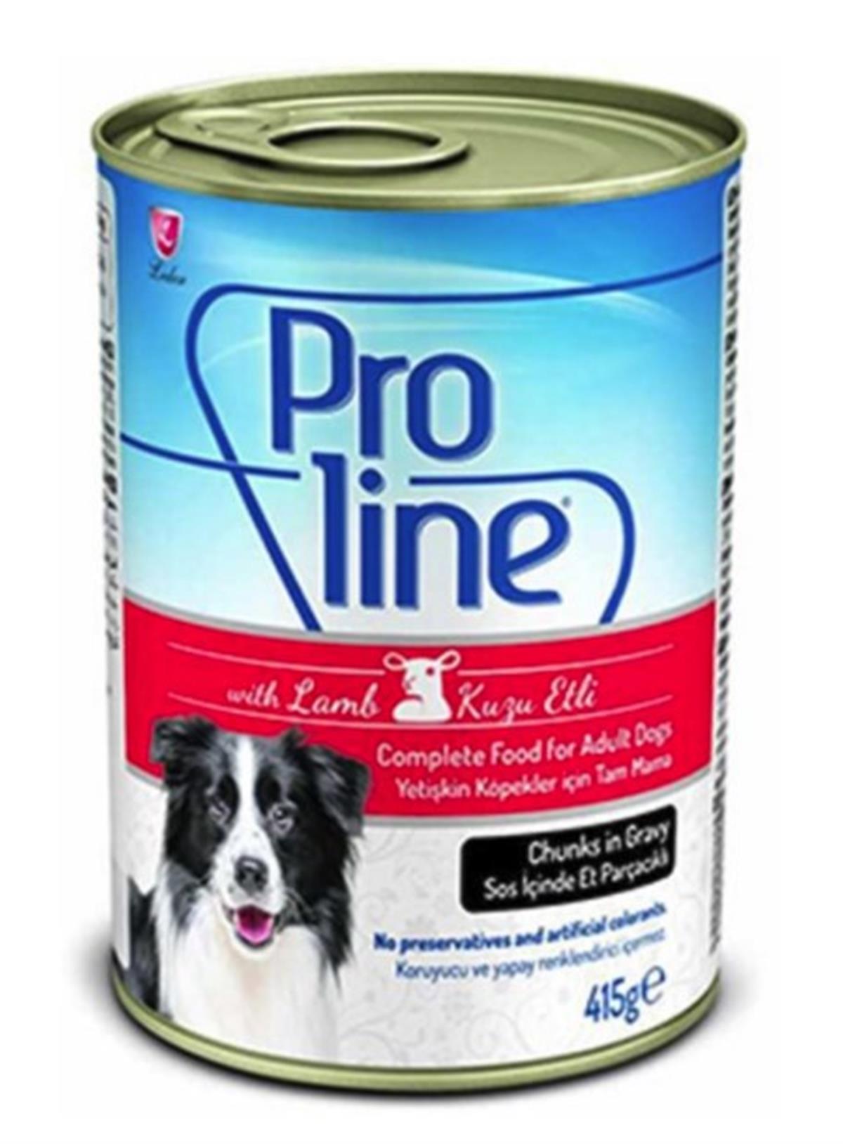 Proline Soslu Kuzulu Köpek Konservesi 415 Gr