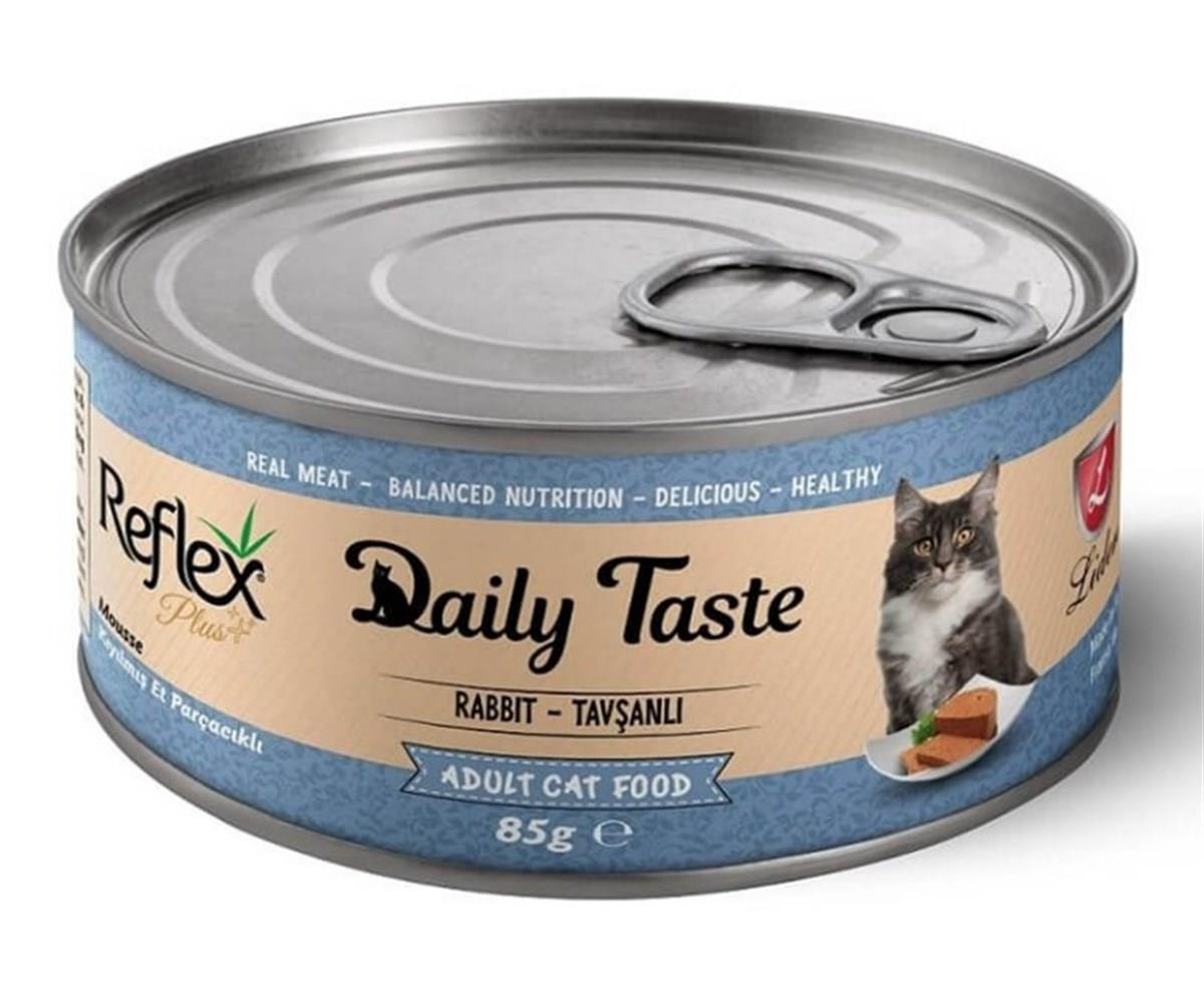 Reflex Daily Taste Mousse Tavşanlı Kedi Konservesi 85 Gr