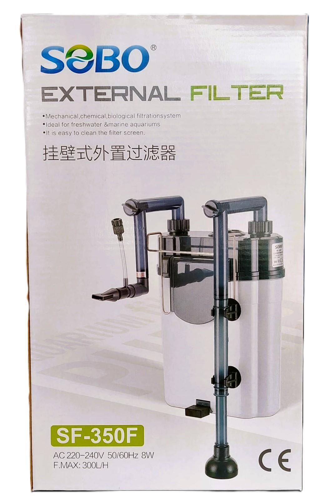 Sobo SF-350F Dış Filtre 300 Lth 5 W