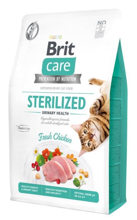 Brit Care Hypo-Allergenic Urinary Tahılsız Tavuklu Kısırlaştırılmış Kedi Maması 7 kg