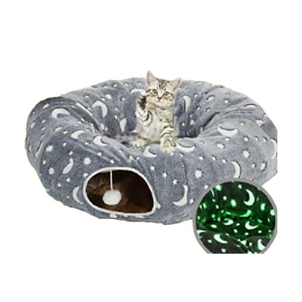 Pawise Glow in Dark Kedi Tüneli ve Yatak