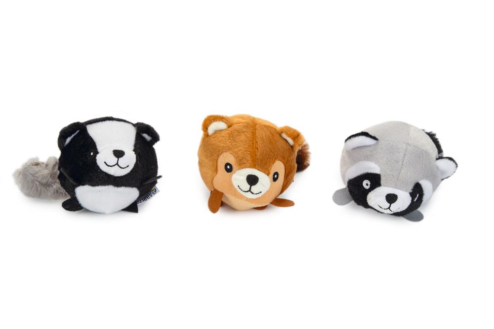 Beeztees Köpek Oyuncağı, Sesli, Peluş, Çeşitli Renklerde, 11cm