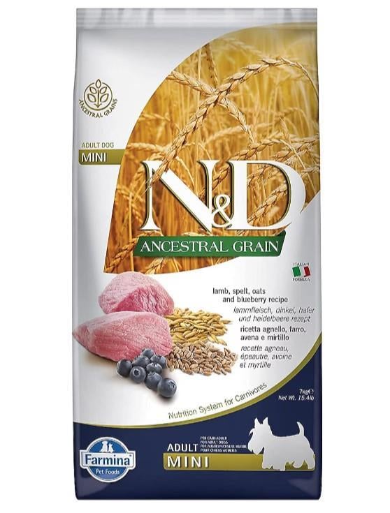 N&D Low Kuzu&Yaban Mersini Yetişkin Küçük Irk Köpek Maması 7 Kg