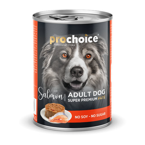 Prochoice Yetişkin Köpekler İçin, Somon Balıklı Ve Pirinçli Ezme Konserve 12x400 gr