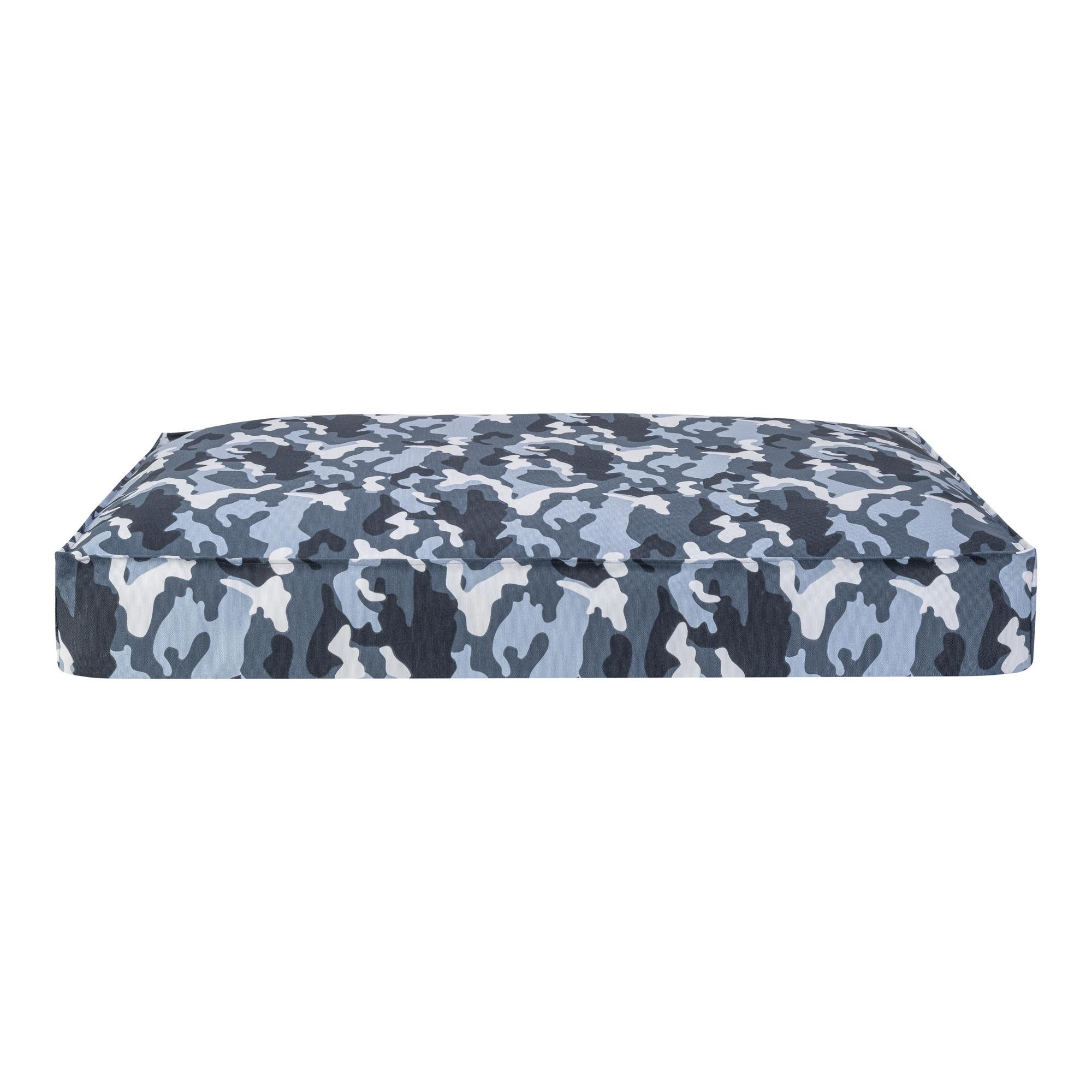 Pet Comfort Lima  Mavi Kamuflaj Köpek Yatağı M 90x60cm