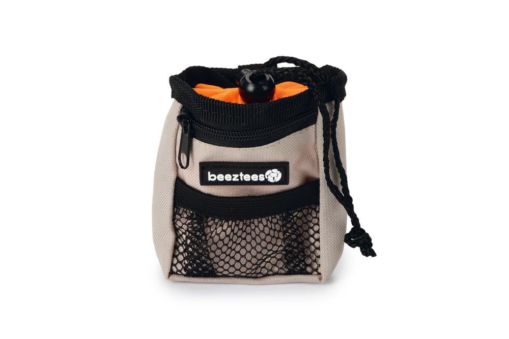 Beeztees Köpek Ödül ve Dışkı Toplama Poşeti Taşıma Bel Çantası, Gri, 8x14x10cm
