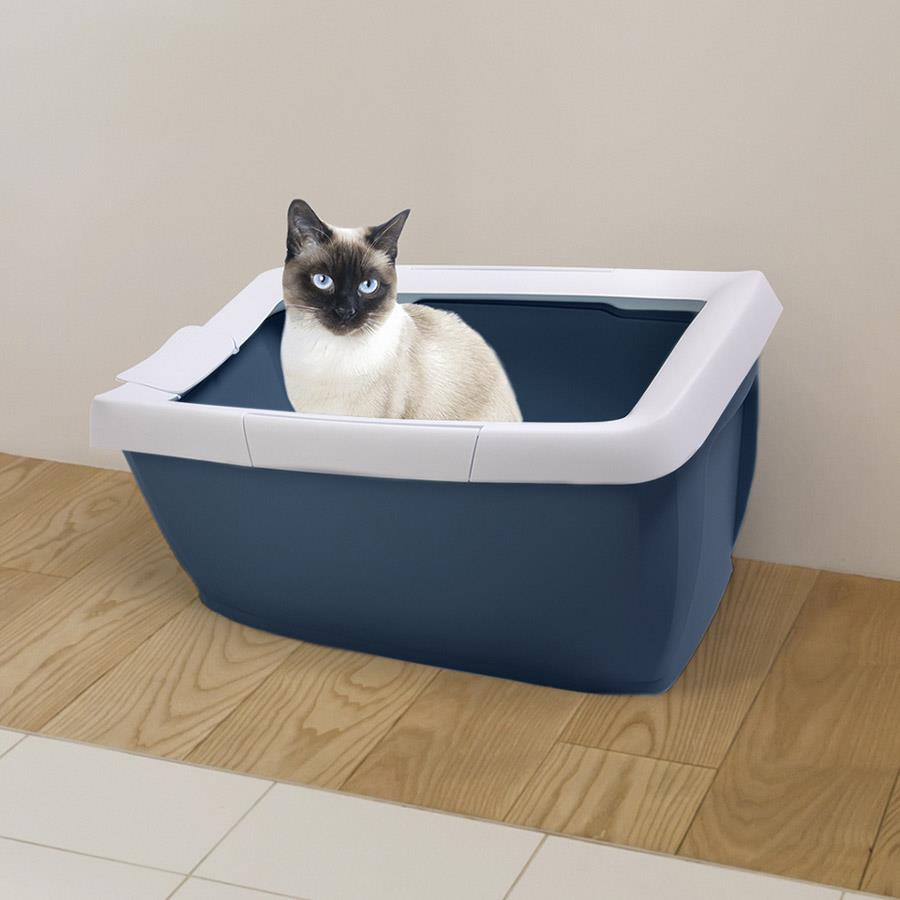 Imac Funny Kedi Tuvaleti Yeşil/beyaz 65x47,5x33cm