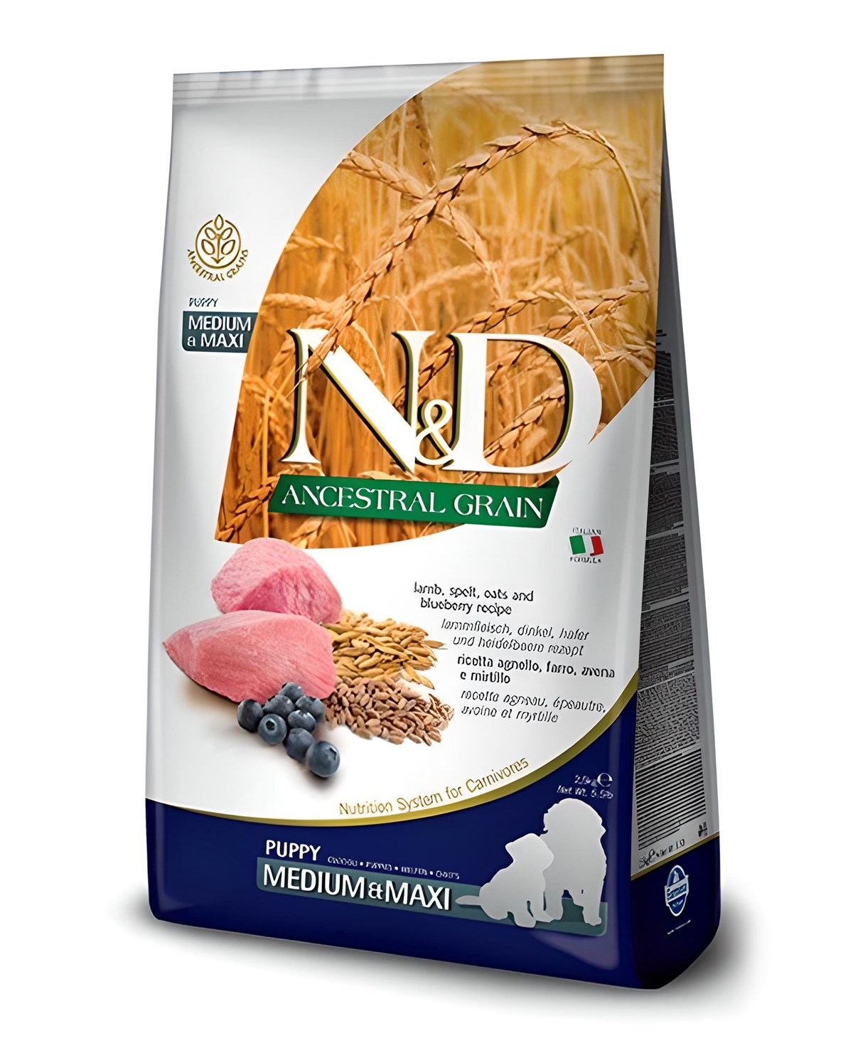 N&D Low Kuzu Yaban Mersin Orta Büyük Irk Yavru Köpek Maması 2,5 Kg