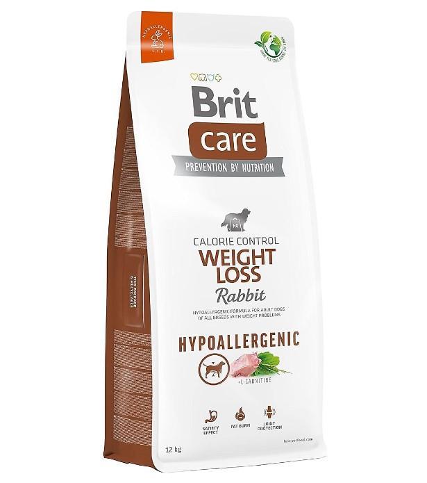 Brit Care Hypoallergenic Weight Loss Tavşan Etli Yetişkin Köpek Maması 12 Kg