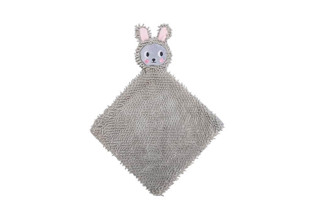 Beeztees Yavru Köpek Oyuncağı, Peluş, Gri, 37x28x4cm