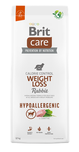 Brit Care Kilo Problemi Olan Yetişkin Köpekler İçin, Hipoalerjenik, Tavşan Etli Kuru Mama 12 kg