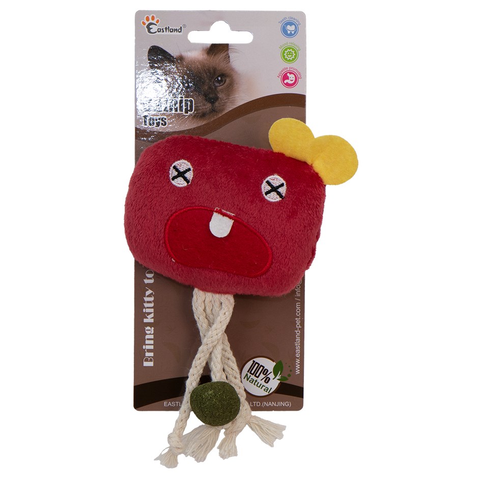 Eastland Catnipli Peluş Küp Canavar 10cm