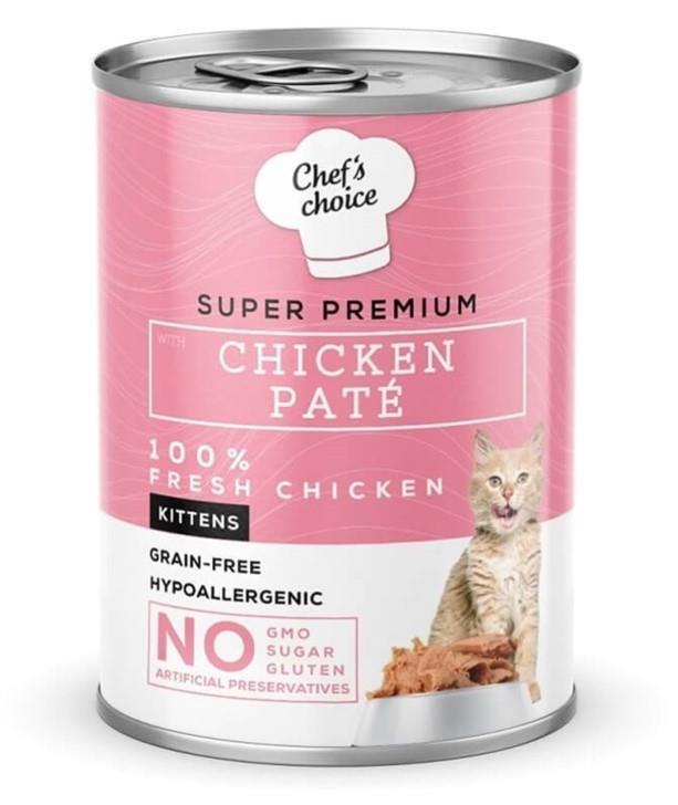 Chefs Choice Kitten Chicken Yavru Kedi Konservesi 400 Gr