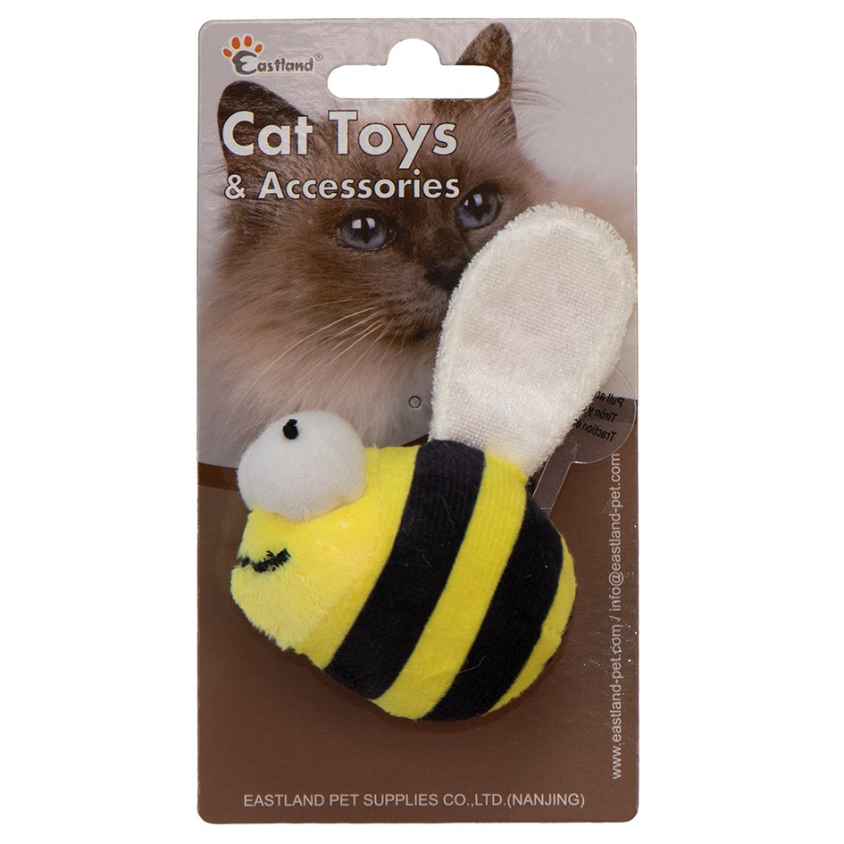 Eastland Catnipli Peluş Dijital Sesli Arı 6,5cm