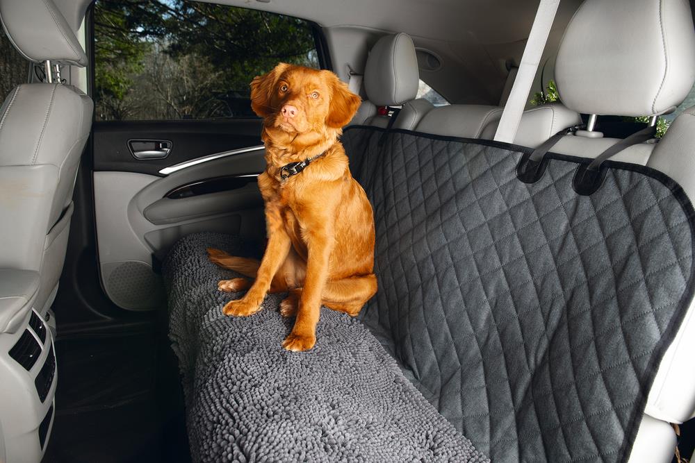 Beeztees Köpek Arka Koltuk Yatağı ve Örtüsü, Yıkanabilir, Gri, 136x148cm