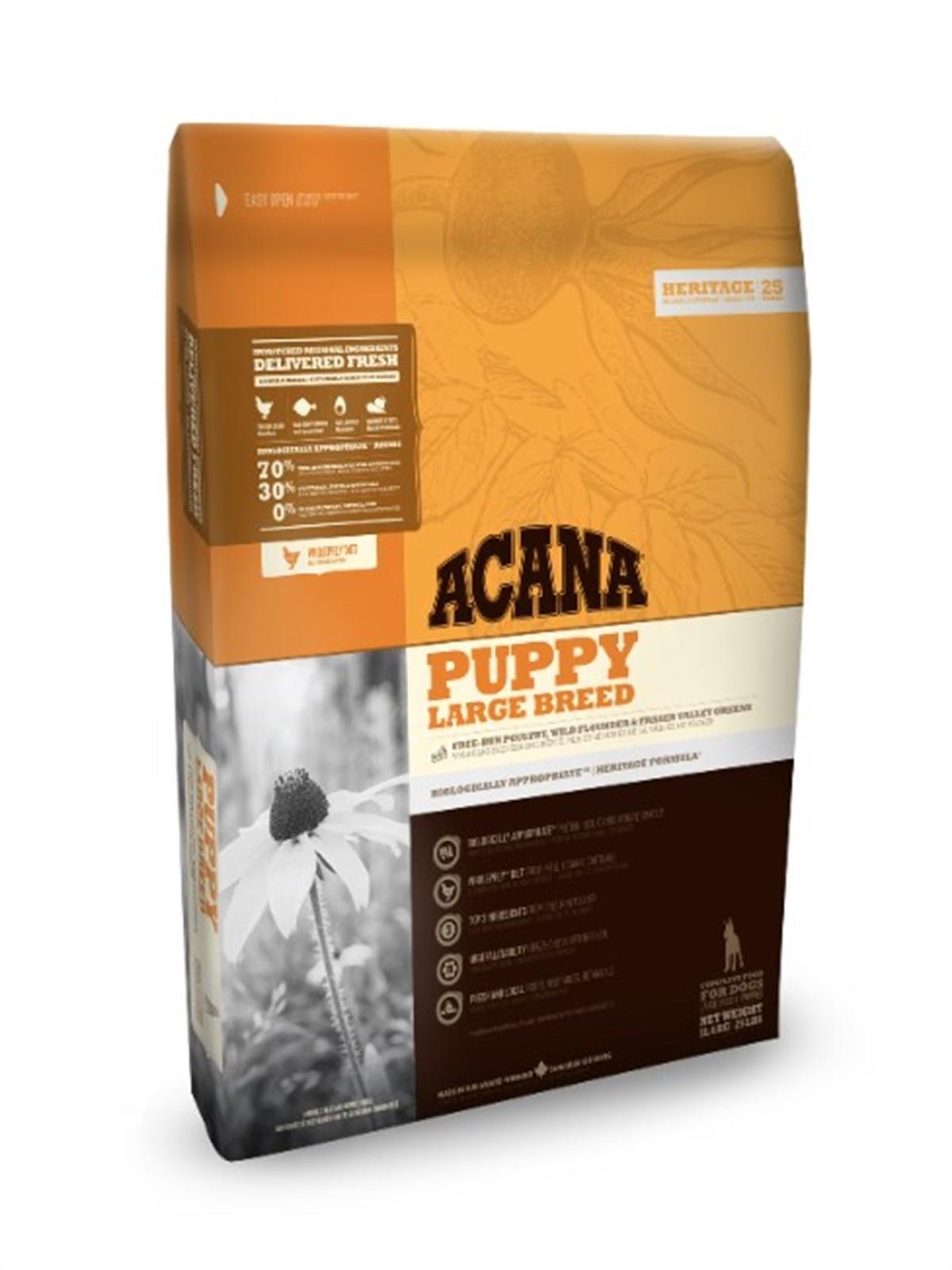 Acana Heritage Large Breed Büyük Irk Yavru Köpek Maması 17 Kg