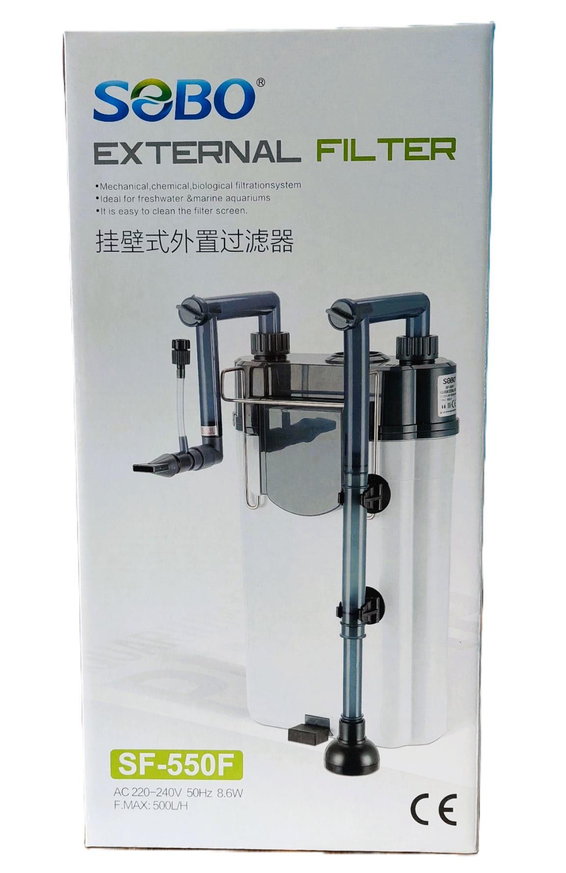 Sobo SF-550F Dış Filtre 500 Lth 7 W