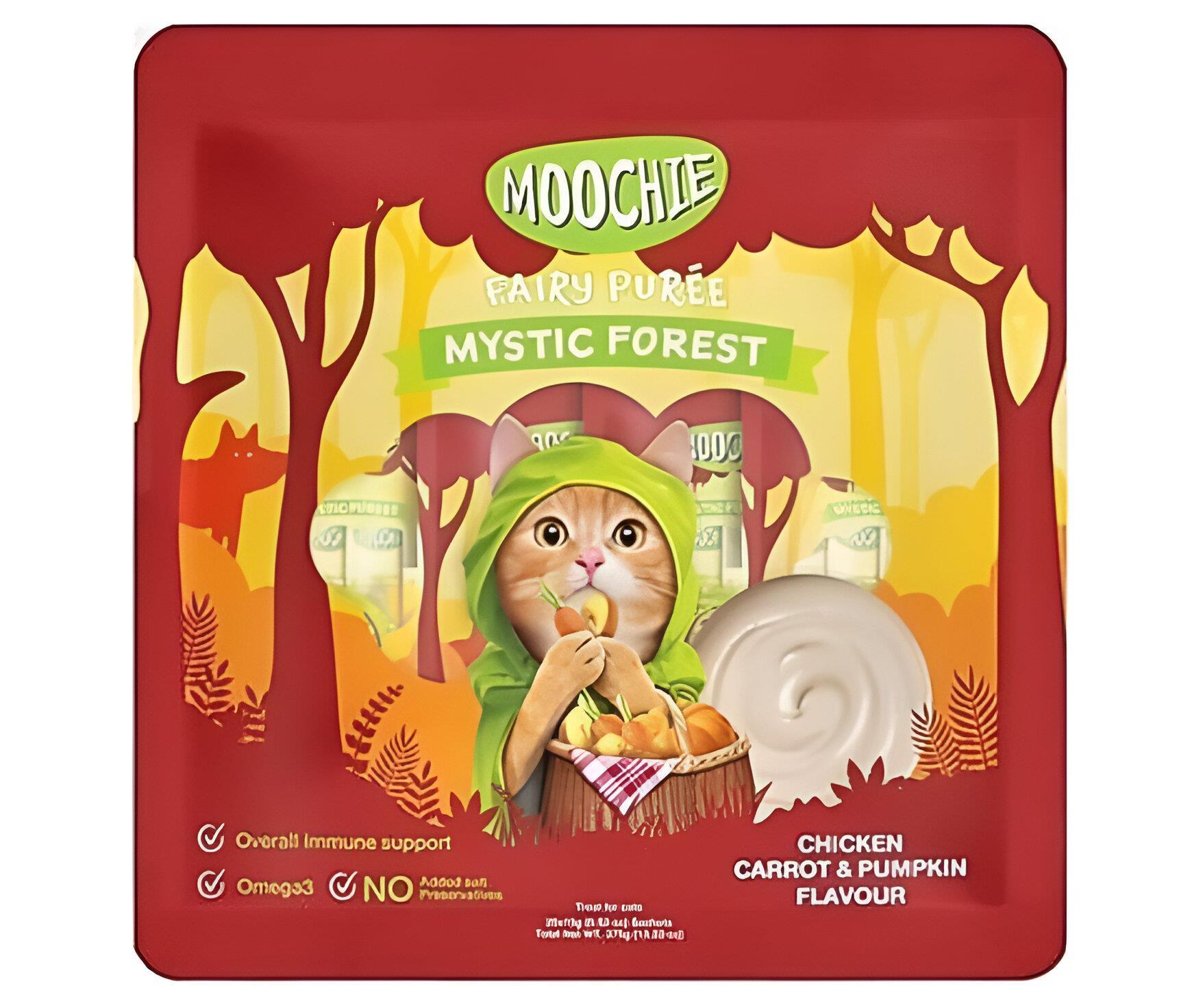 Moochie Sıvı Kedi Ödülü Tavuk-Havuç-Balkabağı 25x15Gr