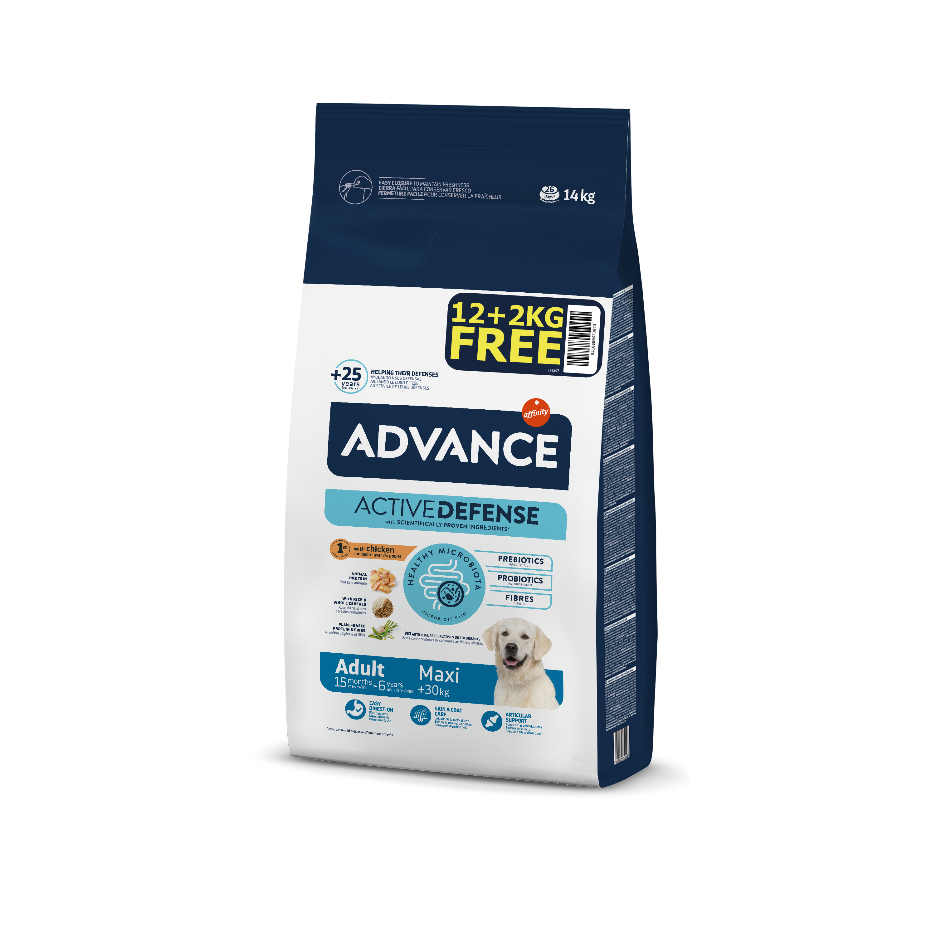 Advance Dog Maxı Adult 12+2 Bonus Paket