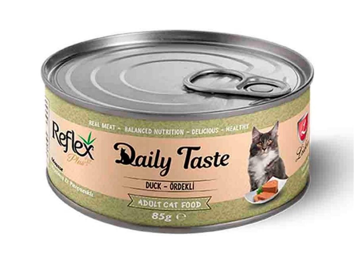 Reflex Daily Taste Duck Ördekli Kedi Konservesi 85 Gr