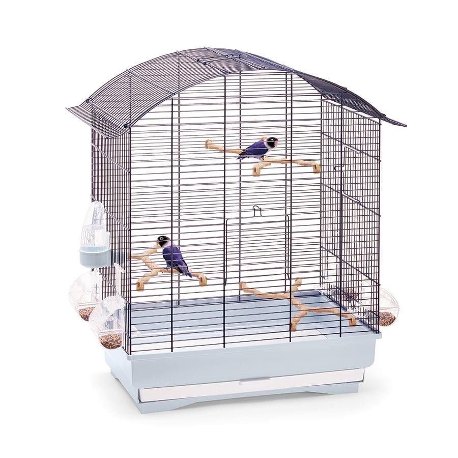 Imac Agata Üstü Açılır Kuş Kafesi Morcivert 58x33x62,5cm