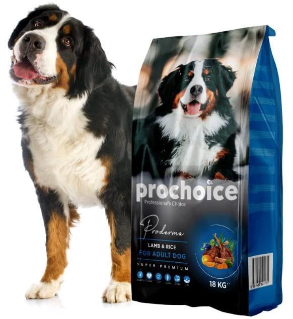 ProChoice Dog Proderma Lamb Rice Köpek Maması 18 Kg