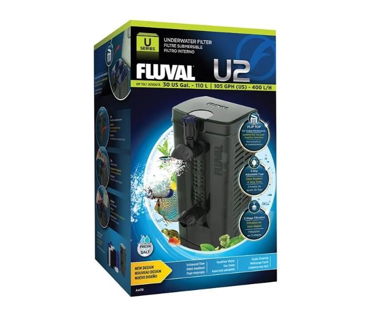 Fluval U2 İç Filtre 400 Lh