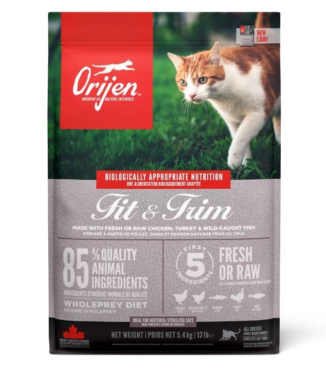 Orijen Fit Trim Kedi Maması 5,4 Kg