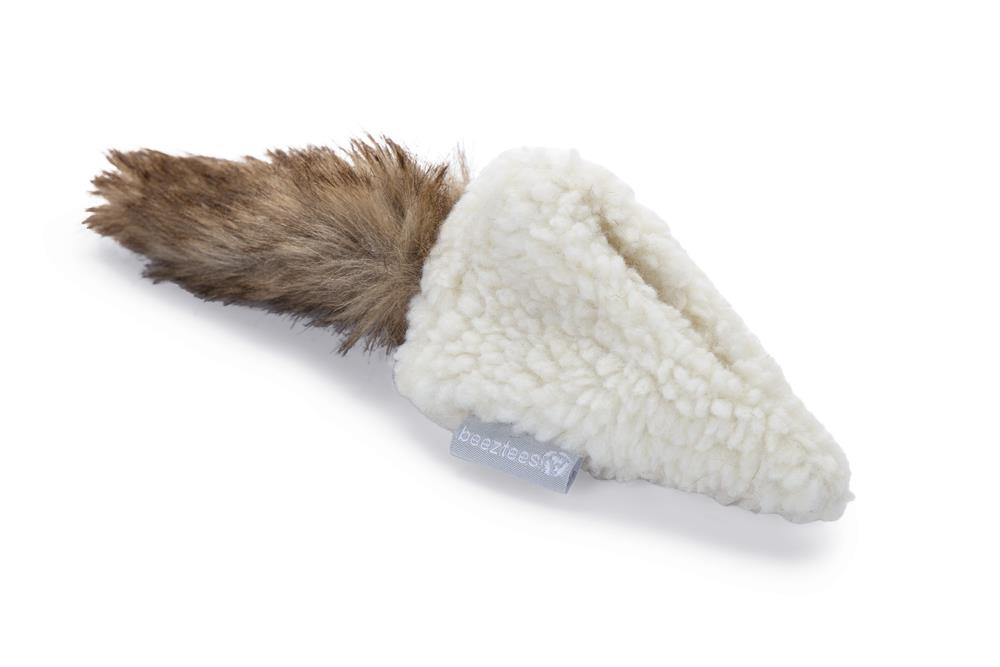 Beeztees Kedi Oyuncağı, Tüylü Peluş, Kediotu Cepli, 20cm