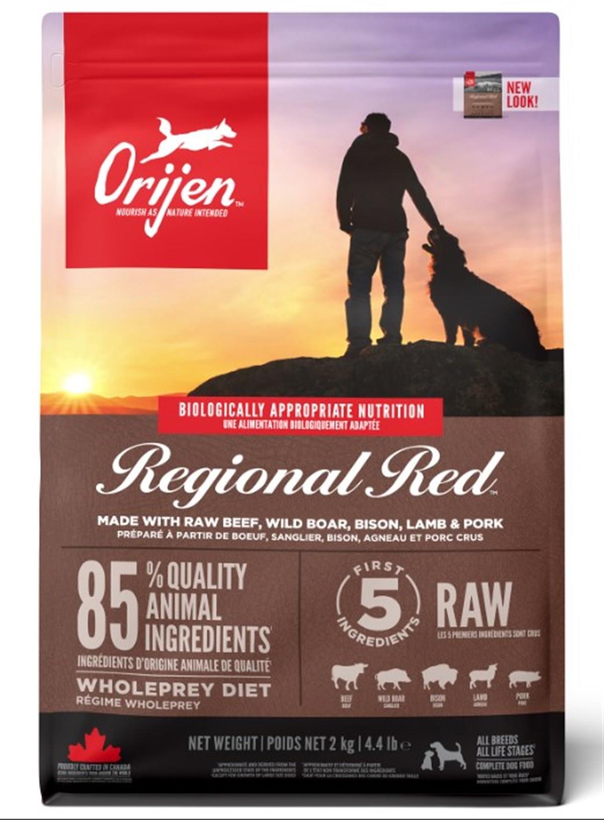 Orijen Regional Red Tahılsız Yetişkin Köpek Maması 2 Kg