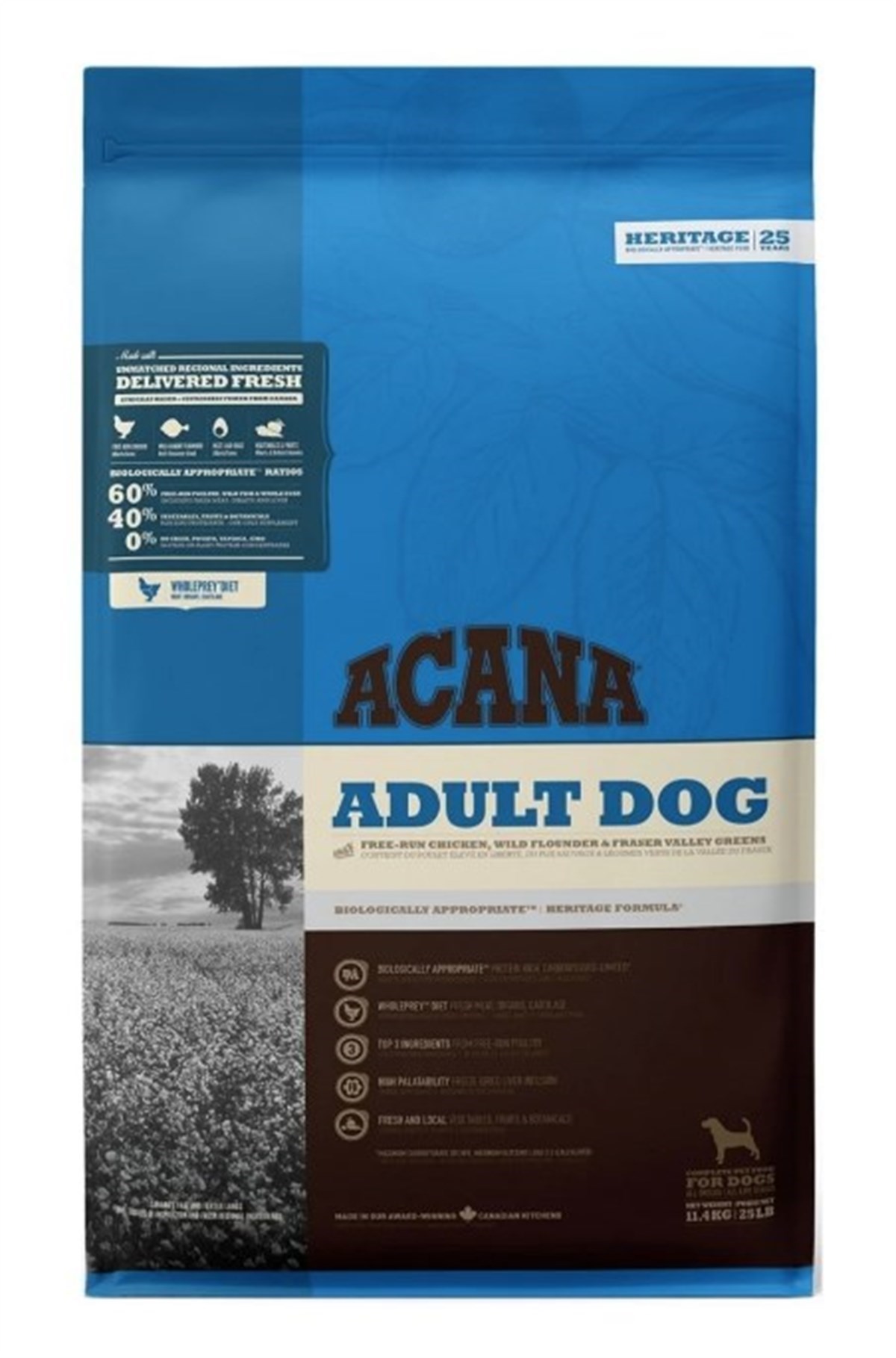 Acana Heritage Adult Köpek Maması 11,4 Kg