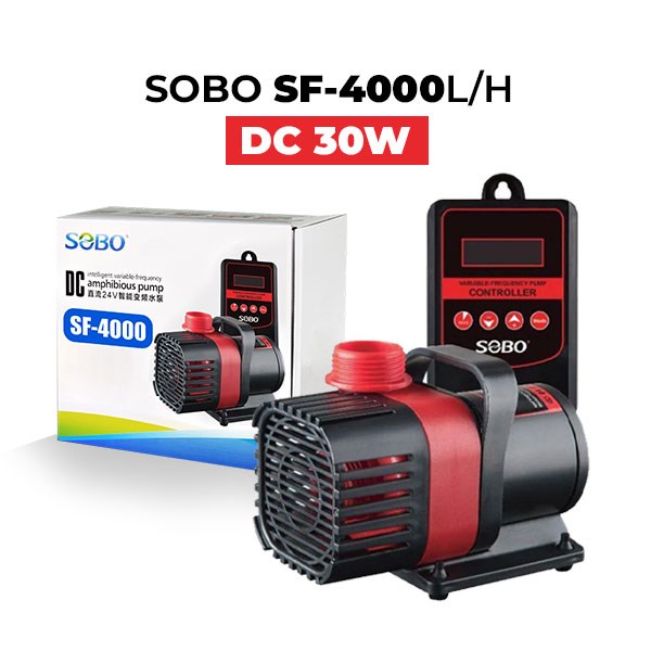 Sobo Debi Kontrollü DC Pompa 30W 4000Lth 4,5M