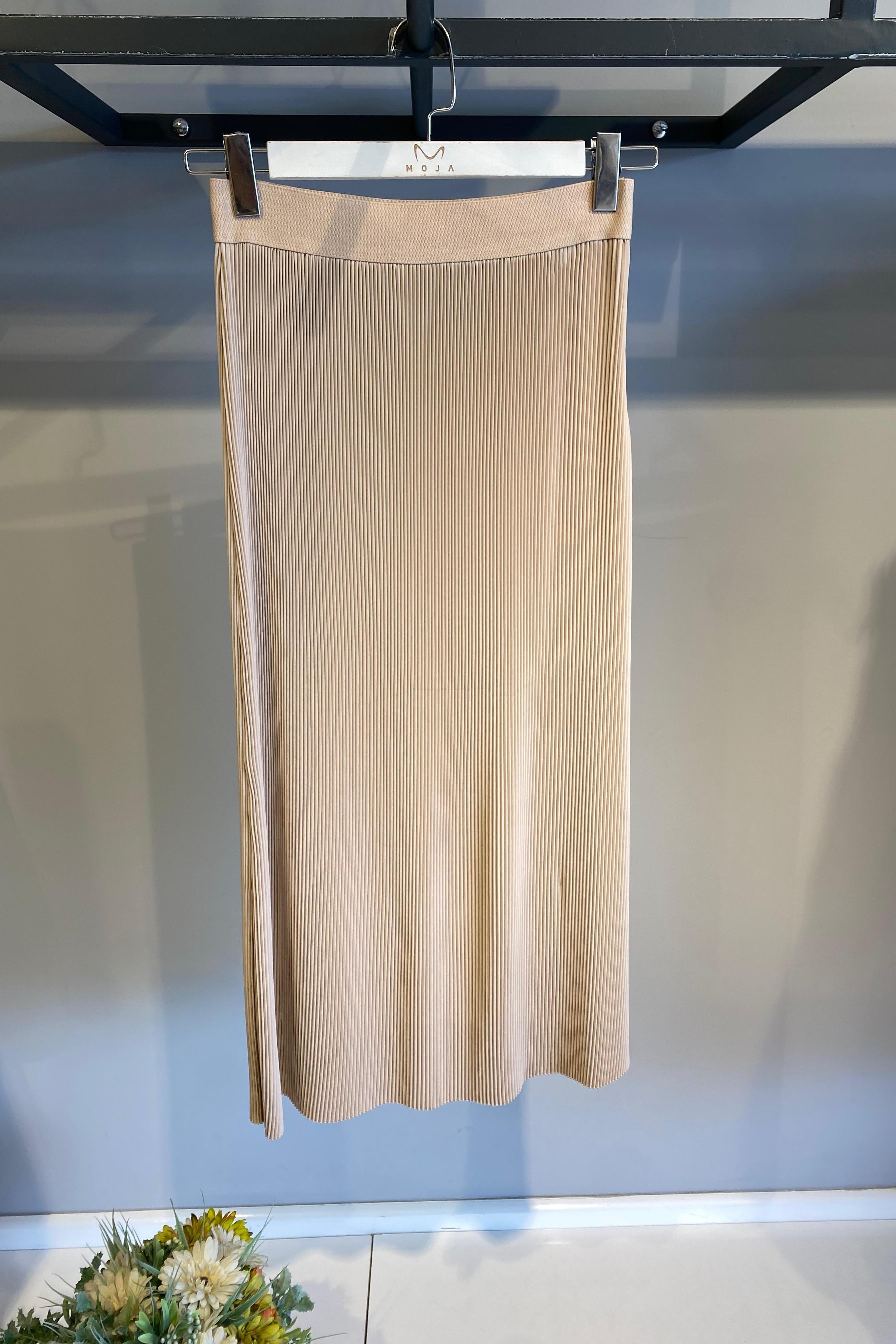 24SS59042 BEYS DESIGN PLİSE ETEK