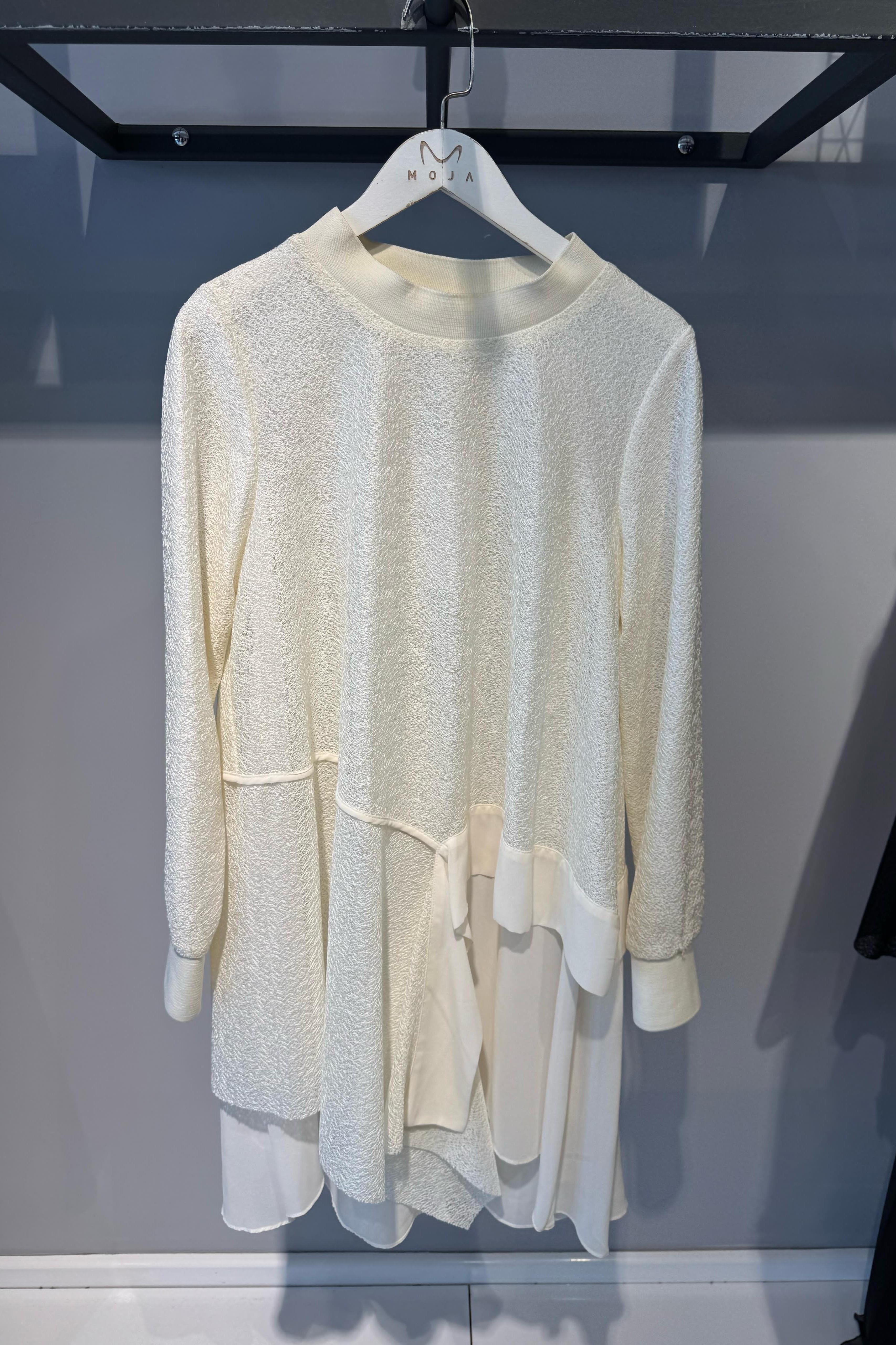24SS74084 BEYS DESIGN SARMAŞIK DETAY TUNİK