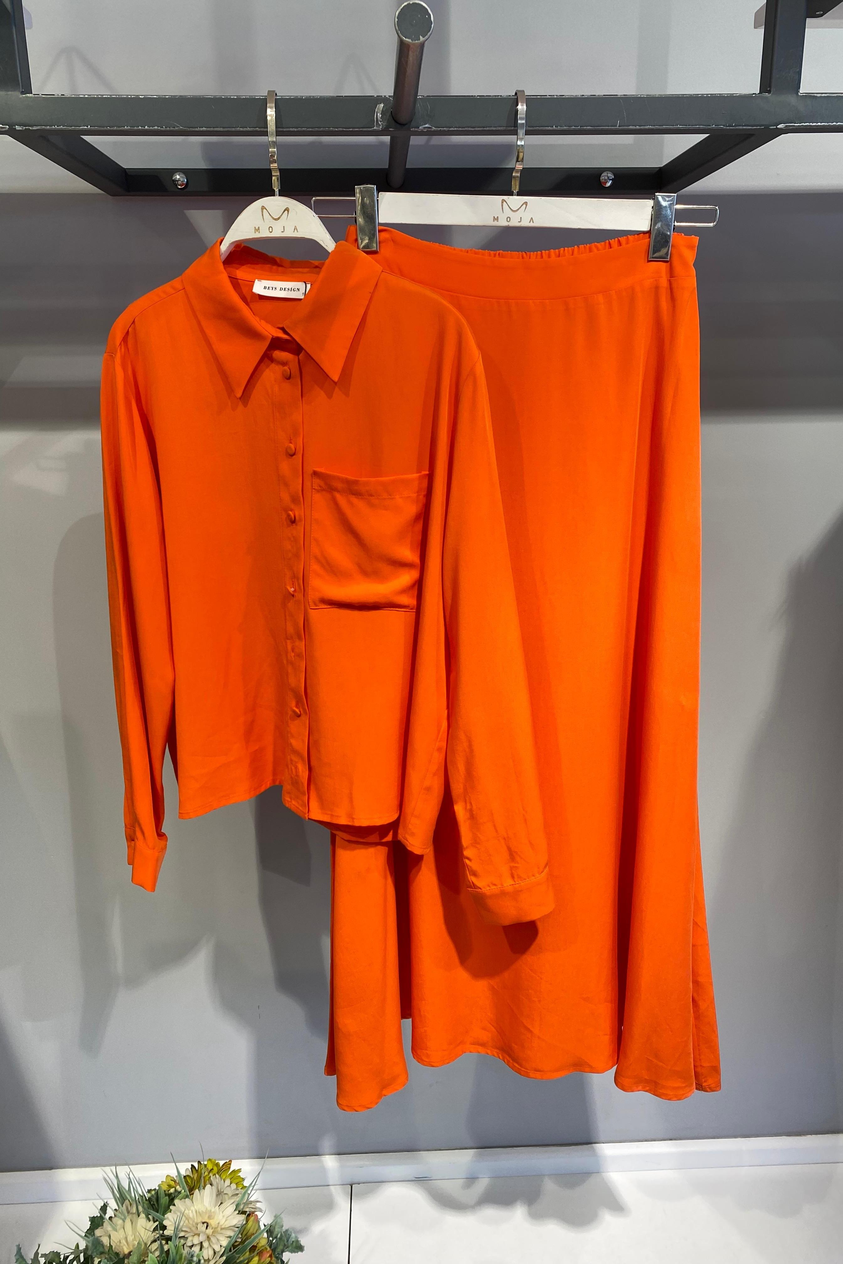 24SS79057 BEYS DESIGN KETEN ETEKLİ TAKIM